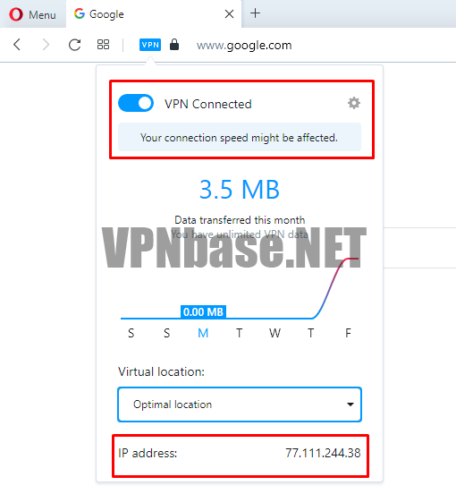 How to use Opera Browser VPN