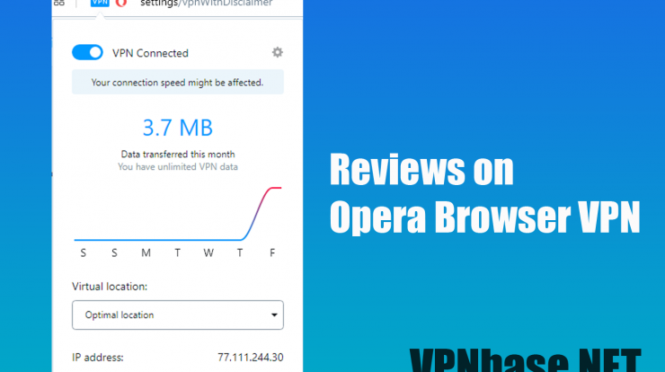 Reviews on Opera Browser VPN
